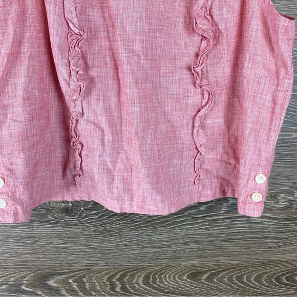 Madewell Bellflower Ruffle Tank EUC Size Medium - Picture 4 of 8